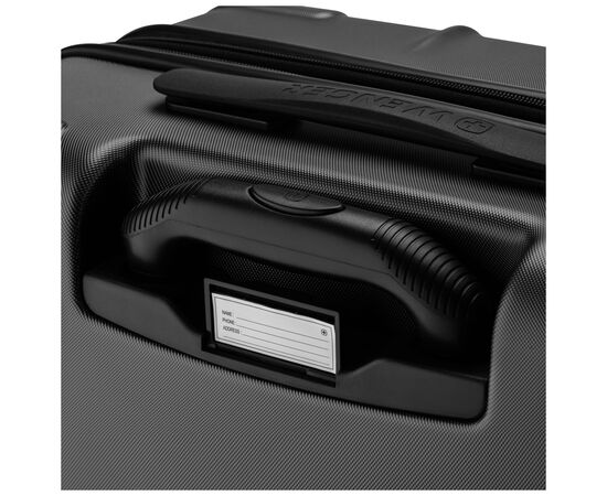 Валіза Wenger Oryson, середня, пластик, 4 колеса, сіра (653209), зображення 12 Валіза Wenger Oryson, середня, пластик, 4 колеса, сіра (653209), зображення 12