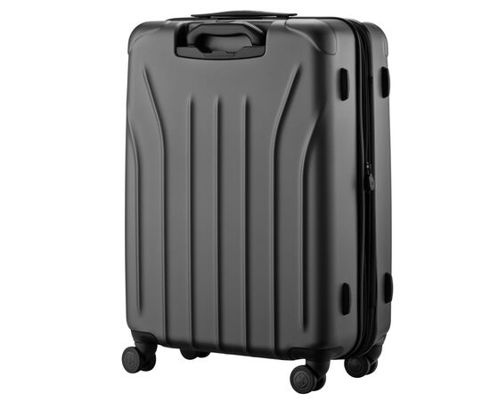 Валіза Wenger Oryson, середня, пластик, 4 колеса, сіра (653209), зображення 3 Валіза Wenger Oryson, середня, пластик, 4 колеса, сіра (653209), зображення 3