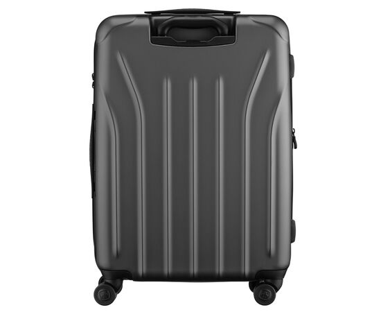 Валіза Wenger Oryson, середня, пластик, 4 колеса, сіра (653209), зображення 6 Валіза Wenger Oryson, середня, пластик, 4 колеса, сіра (653209), зображення 6