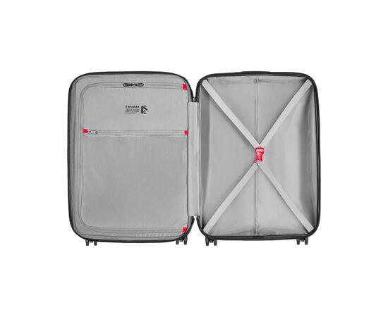 Чемодан Wenger Prymo, середня, пластик, 4 колеса, чорна (612537), изображение 9 Чемодан Wenger Prymo, середня, пластик, 4 колеса, чорна (612537), изображение 9