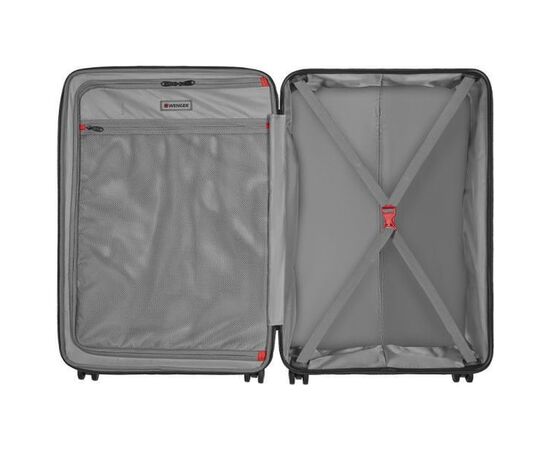 Набор чемоданов Wenger Legacy 3 в 1 (S,M,L) пластик, 4 колеса, чорний (612530), изображение 6 Набор чемоданов Wenger Legacy 3 в 1 (S,M,L) пластик, 4 колеса, чорний (612530), изображение 6