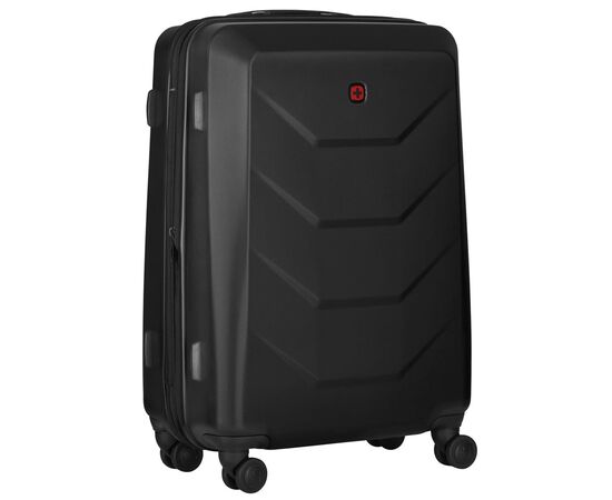 Набор чемоданов Wenger Prymo 3 в 1 (S,M,L) пластик, 4 колеса, чорний (612655), изображение 4 Набор чемоданов Wenger Prymo 3 в 1 (S,M,L) пластик, 4 колеса, чорний (612655), изображение 4