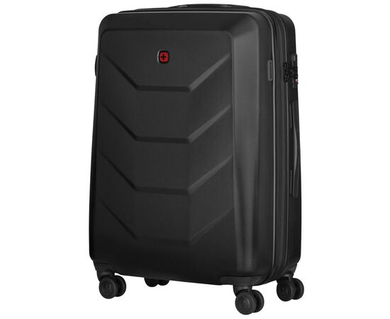 Набор чемоданов Wenger Prymo 3 в 1 (S,M,L) пластик, 4 колеса, чорний (612655), изображение 5 Набор чемоданов Wenger Prymo 3 в 1 (S,M,L) пластик, 4 колеса, чорний (612655), изображение 5