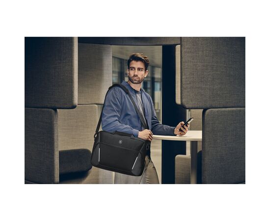 Сумка для ноутбука Wenger 16" XE Compact Brief Black (653299), зображення 2 Сумка для ноутбука Wenger 16" XE Compact Brief Black (653299), зображення 2