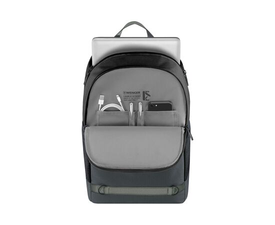 Рюкзак для ноутбука Wenger 16" Next 24, Tyon Black (653182), изображение 6 Рюкзак для ноутбука Wenger 16" Next 24, Tyon Black (653182), изображение 6