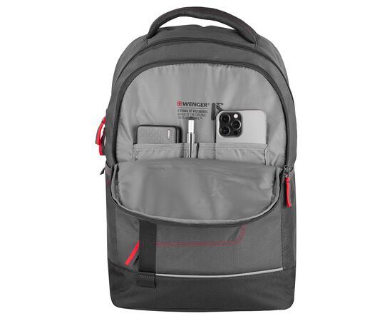 Рюкзак для ноутбука Wenger 16" Tyon Gray (611983), изображение 9 Рюкзак для ноутбука Wenger 16" Tyon Gray (611983), изображение 9
