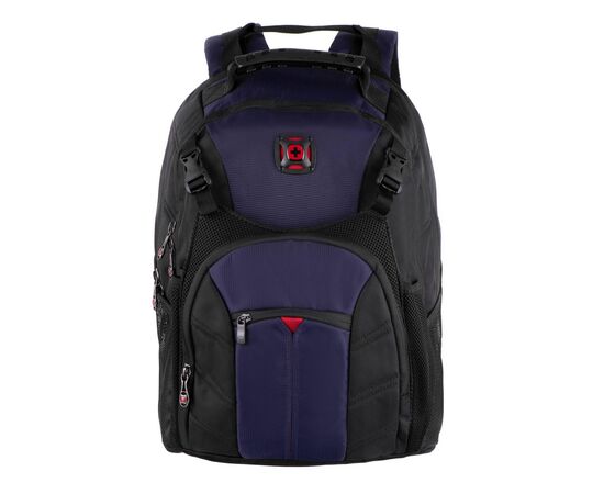 Рюкзак для ноутбука Wenger 16" Sherpa Black-Blue (606486), изображение 2 Рюкзак для ноутбука Wenger 16" Sherpa Black-Blue (606486), изображение 2