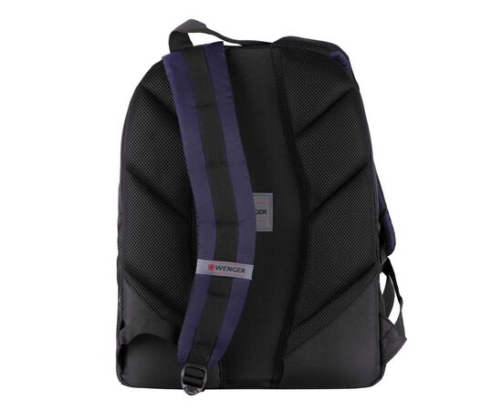 Рюкзак для ноутбука Wenger 16" Sherpa Black-Blue (606486), изображение 5 Рюкзак для ноутбука Wenger 16" Sherpa Black-Blue (606486), изображение 5