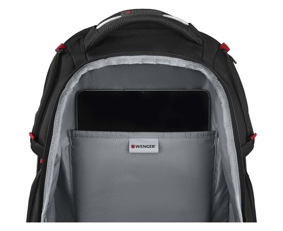 Рюкзак для ноутбука Wenger 17.3" Tech, PlayerOne, Gaming, Black (611650), изображение 8 Рюкзак для ноутбука Wenger 17.3" Tech, PlayerOne, Gaming, Black (611650), изображение 8