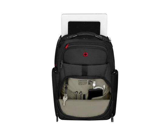 Рюкзак для ноутбука Wenger 17" New Icons, Meteor, Black (653188), изображение 7 Рюкзак для ноутбука Wenger 17" New Icons, Meteor, Black (653188), изображение 7