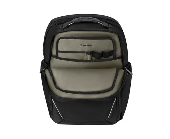 Рюкзак для ноутбука Wenger 17" New Icons, Meteor, Black (653188), изображение 9 Рюкзак для ноутбука Wenger 17" New Icons, Meteor, Black (653188), изображение 9