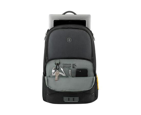 Рюкзак для ноутбука Wenger 15.6" Next 23, Trayl, Black (612564), изображение 6 Рюкзак для ноутбука Wenger 15.6" Next 23, Trayl, Black (612564), изображение 6