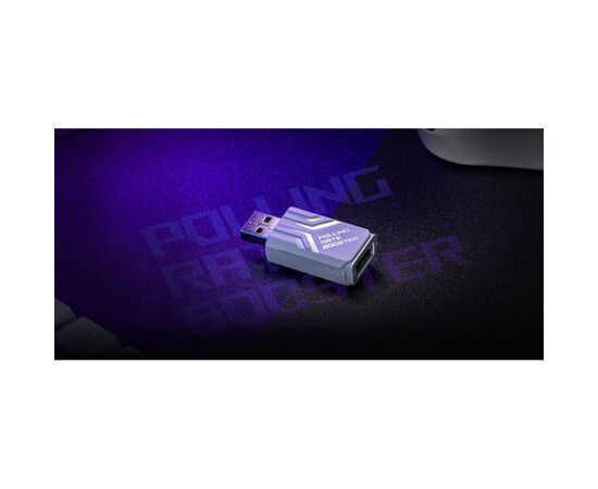 Адаптер ASUS ROG Polling Rate Booster White (90MP03T0-BRUA10), изображение 4 Адаптер ASUS ROG Polling Rate Booster White (90MP03T0-BRUA10), изображение 4