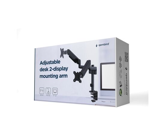 Кронштейн Gembird MA-DA2P-01, зображення 3