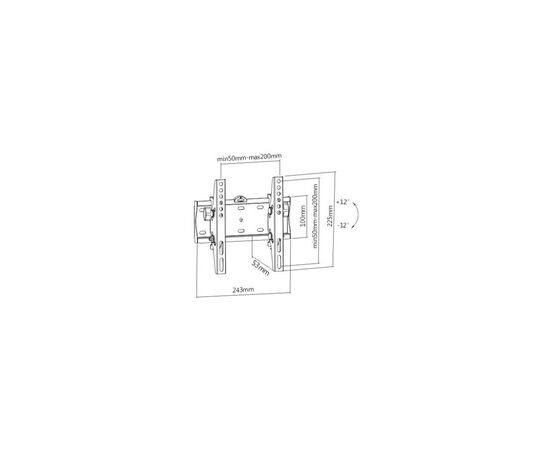 Кронштейн Gembird WM-42T-02, изображение 3 Кронштейн Gembird WM-42T-02, изображение 3