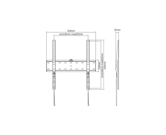 Кронштейн Gembird WM-55F-02, зображення 2