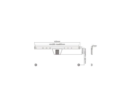 Кронштейн Gembird WM-S80F-01, изображение 2 Кронштейн Gembird WM-S80F-01, изображение 2