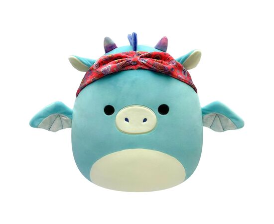 Мягкая игрушка Squishmallows Дракон в бандане 19 см (SQCR04125)