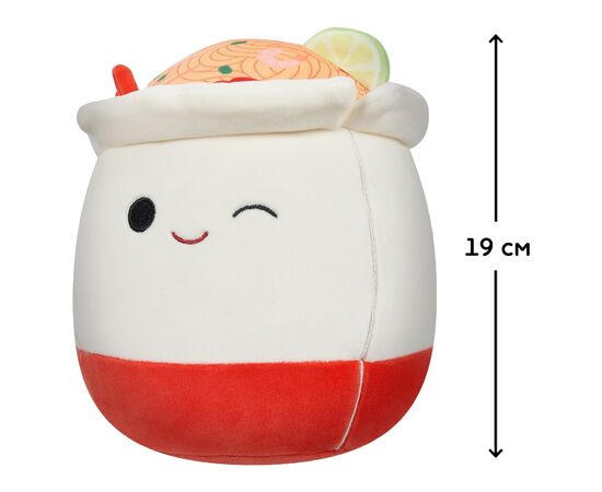 Мягкая игрушка Squishmallows Лапша Дейли 19 см (SQCR04126), изображение 4 Мягкая игрушка Squishmallows Лапша Дейли 19 см (SQCR04126), изображение 4