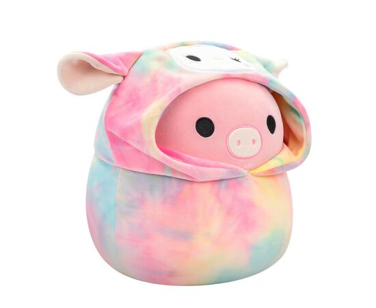 Мягкая игрушка Squishmallows Поросенок Питер 30 см, в одежде (SQER00931), изображение 3