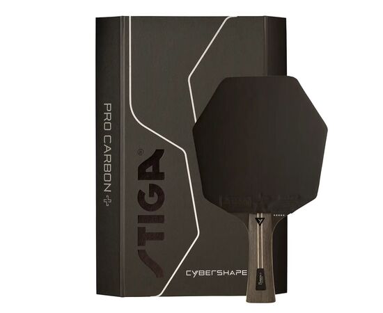 Ракетка для настольного тенниса Stiga Pro Carbon Plus Cybershape 5 Star FL (1215-0401-35) (931184)
