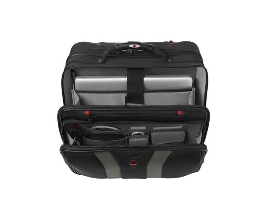 Сумка для ноутбука Wenger 16" Granada, Wheeled Case, Black (600659), изображение 3 Сумка для ноутбука Wenger 16" Granada, Wheeled Case, Black (600659), изображение 3