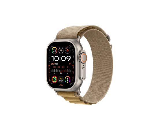 Смарт-годинник Apple Watch Ultra 2 2024 GPS + Cellular 49mm Natural Titanium Case with Tan Alpine Loop - Large (MX4H3UL/A)