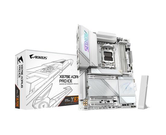 Материнская плата GIGABYTE X870E AORUS PRO ICE