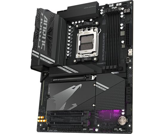 Материнская плата GIGABYTE X870 AORUS ELITE WIFI7 (X870 A ELITE WIFI7), изображение 4 Материнская плата GIGABYTE X870 AORUS ELITE WIFI7 (X870 A ELITE WIFI7), изображение 4