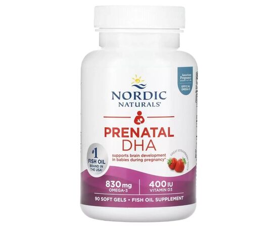 Жирні кислоти Nordic Naturals ДГК (докозагексаєнова кислота) для вагітних, смак до (NOR-01753), зображення 3 Жирні кислоти Nordic Naturals ДГК (докозагексаєнова кислота) для вагітних, смак до (NOR-01753), зображення 3