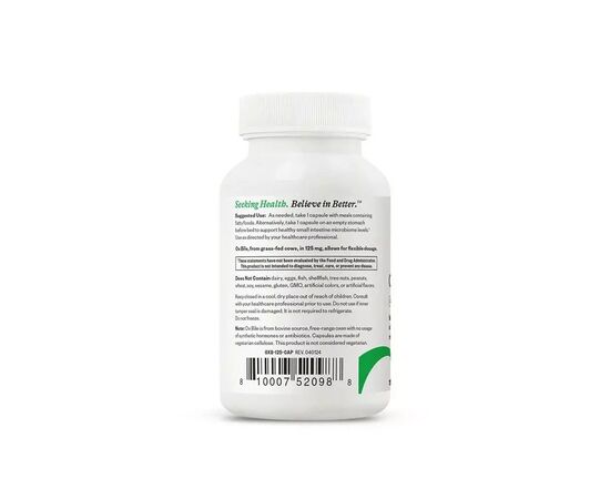 Витаминно-минеральный комплекс Seeking Health Бычья желчь, 125 мг, Ox Bile 125, 120 капсул (SKH52098), изображение 3 Витаминно-минеральный комплекс Seeking Health Бычья желчь, 125 мг, Ox Bile 125, 120 капсул (SKH52098), изображение 3