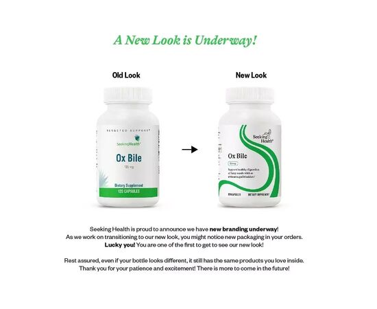 Витаминно-минеральный комплекс Seeking Health Бычья желчь, 125 мг, Ox Bile 125, 120 капсул (SKH52098), изображение 4 Витаминно-минеральный комплекс Seeking Health Бычья желчь, 125 мг, Ox Bile 125, 120 капсул (SKH52098), изображение 4