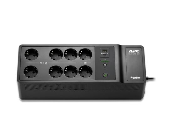 Источник бесперебойного питания APC Back-UPS 850VA, 520W (BE850G2-GR), изображение 2 Источник бесперебойного питания APC Back-UPS 850VA, 520W (BE850G2-GR), изображение 2