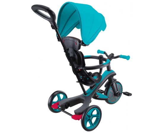 Детский велосипед Globber Explorer Trike 4 в 1, бирюзовый (634-105), изображение 2 Детский велосипед Globber Explorer Trike 4 в 1, бирюзовый (634-105), изображение 2