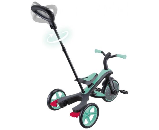 Детский велосипед Globber Explorer Trike 4 в 1, мятный (634-206), изображение 3 Детский велосипед Globber Explorer Trike 4 в 1, мятный (634-206), изображение 3