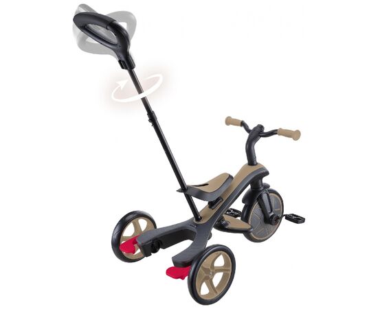 Детский велосипед Globber Explorer Trike 4 в 1, песочный (634-231), изображение 4 Детский велосипед Globber Explorer Trike 4 в 1, песочный (634-231), изображение 4