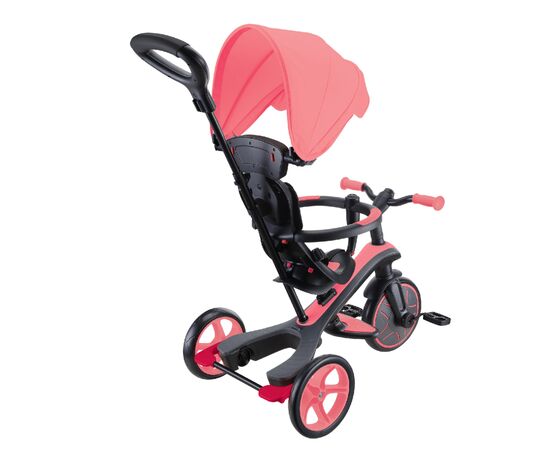 Детский велосипед Globber Explorer Trike 4 в 1, розовый (634-110), изображение 2 Детский велосипед Globber Explorer Trike 4 в 1, розовый (634-110), изображение 2