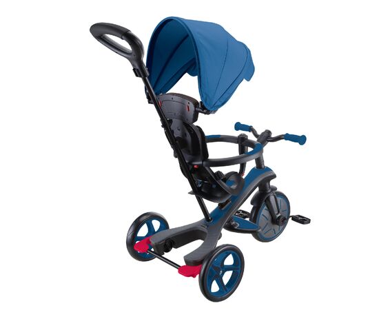 Детский велосипед Globber Explorer Trike 4 в 1, синий (634-100), изображение 2 Детский велосипед Globber Explorer Trike 4 в 1, синий (634-100), изображение 2