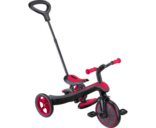 Детский велосипед Globber Explorer Trike 4 в 1, красный (634-102), изображение 4 Детский велосипед Globber Explorer Trike 4 в 1, красный (634-102), изображение 4