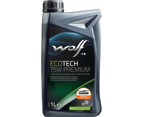 Трансмісійна олива Wolf ECOTECH 75W PREMIUM 1л (1048869)