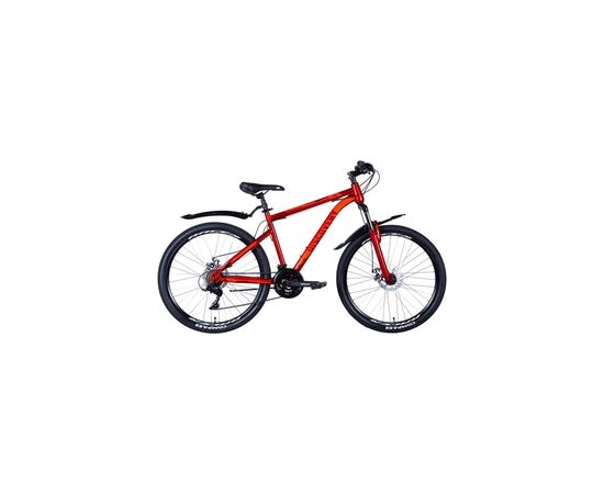 Велосипед Discovery Trek AM DD 26" 18" ST 2024 Червоний (OPS-DIS-26-592)