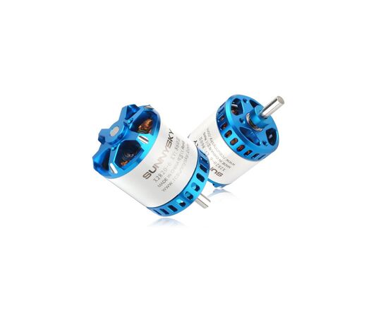 Двигатель для дрона SunnySky X2820 V3 KV570 motor white+blue shell individual package (X2820-570KV), изображение 3 Двигатель для дрона SunnySky X2820 V3 KV570 motor white+blue shell individual package (X2820-570KV), изображение 3