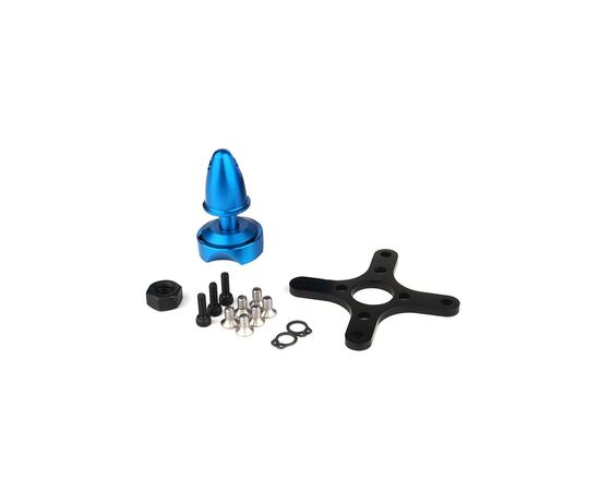 Двигатель для дрона SunnySky X2820 V3 KV570 motor white+blue shell individual package (X2820-570KV), изображение 4 Двигатель для дрона SunnySky X2820 V3 KV570 motor white+blue shell individual package (X2820-570KV), изображение 4