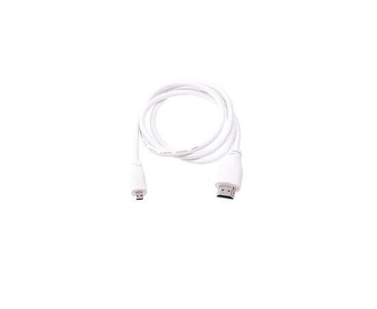 Додаткове обладнання до промислового ПК Raspberry Pi Кабель microHDMI-HDMI для Raspberry Pi 2м офіційний білий (SC0531)