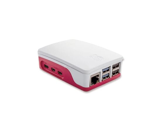 Додаткове обладнання до промислового ПК Raspberry Pi Корпус червоно-білий для Raspberry Pi 5 офіційний (SC1159), зображення 2 Додаткове обладнання до промислового ПК Raspberry Pi Корпус червоно-білий для Raspberry Pi 5 офіційний (SC1159), зображення 2