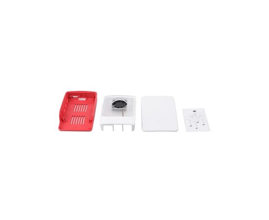 Додаткове обладнання до промислового ПК Raspberry Pi Корпус червоно-білий для Raspberry Pi 5 офіційний (SC1159), зображення 5 Додаткове обладнання до промислового ПК Raspberry Pi Корпус червоно-білий для Raspberry Pi 5 офіційний (SC1159), зображення 5