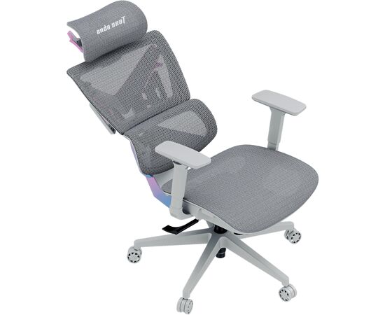 Кресло игровое Anda Seat X-Air Mega Size XL Mesh Gray Twilight (AD-WY-01-GGSP), изображение 5 Кресло игровое Anda Seat X-Air Mega Size XL Mesh Gray Twilight (AD-WY-01-GGSP), изображение 5
