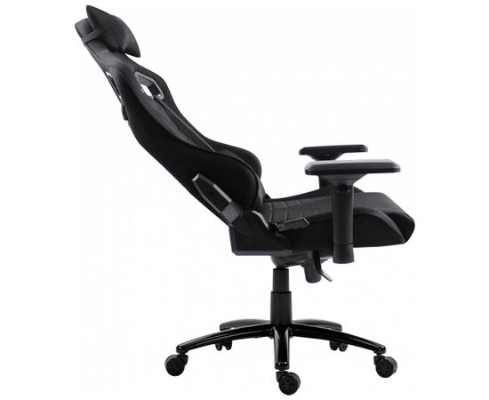 Кресло игровое GT Racer X-5113F Black (X-5113F Fabric Black), изображение 4 Кресло игровое GT Racer X-5113F Black (X-5113F Fabric Black), изображение 4