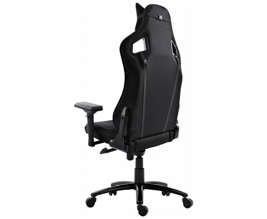 Кресло игровое GT Racer X-5113F Black (X-5113F Fabric Black), изображение 5 Кресло игровое GT Racer X-5113F Black (X-5113F Fabric Black), изображение 5
