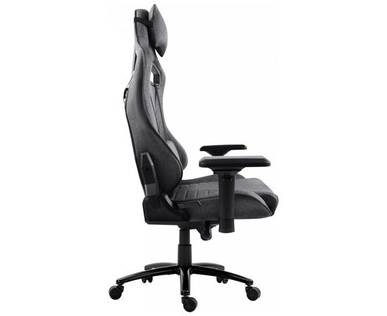 Кресло игровое GT Racer X-5113F Gray (X-5113F Fabric Gray), изображение 3 Кресло игровое GT Racer X-5113F Gray (X-5113F Fabric Gray), изображение 3